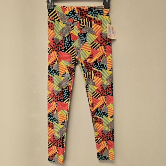 Lularoe 90s Retro Print Legging OS - Picture 7 of 7